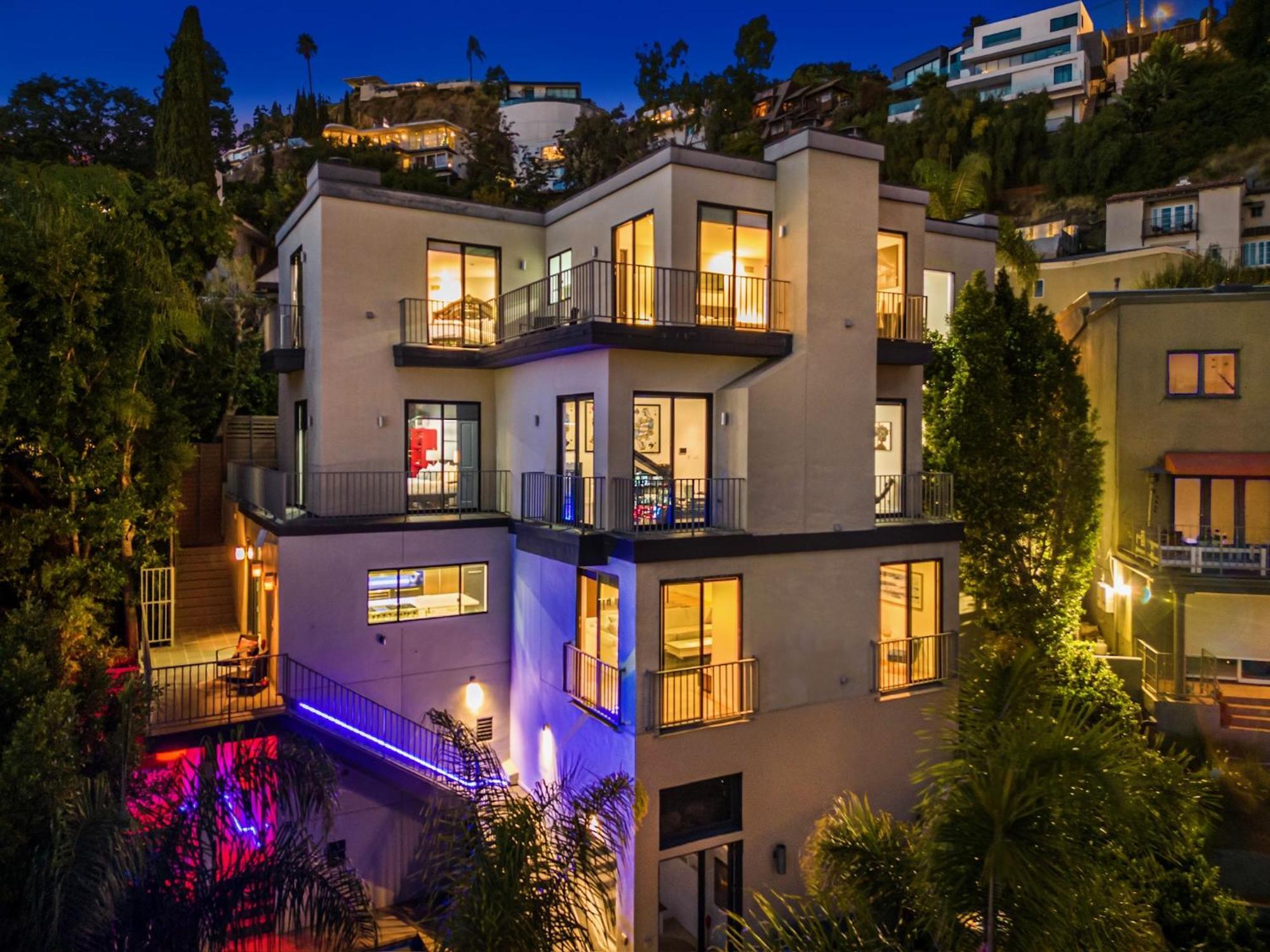 Hollywood Hills Chateau Marmont Villa Los Angeles Exterior foto